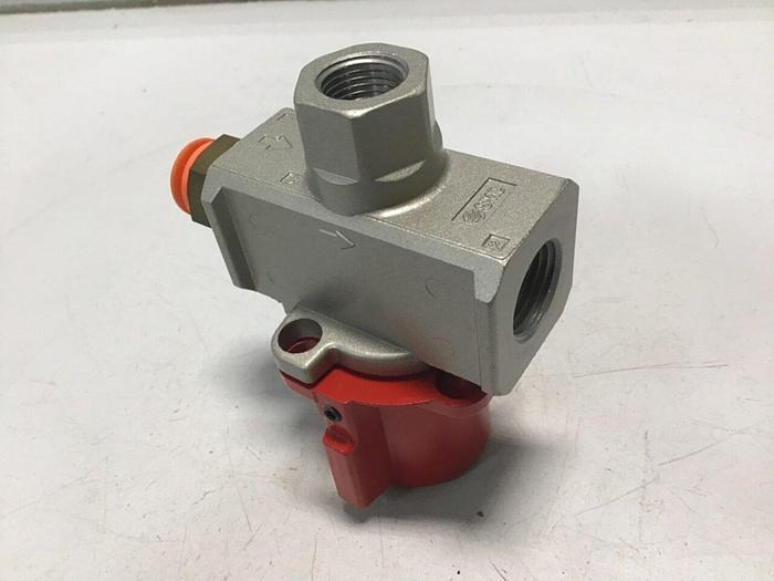 Used SMC Pneumatic Safety Valve Shutoff Lockout VHS40-N04-Z #112922