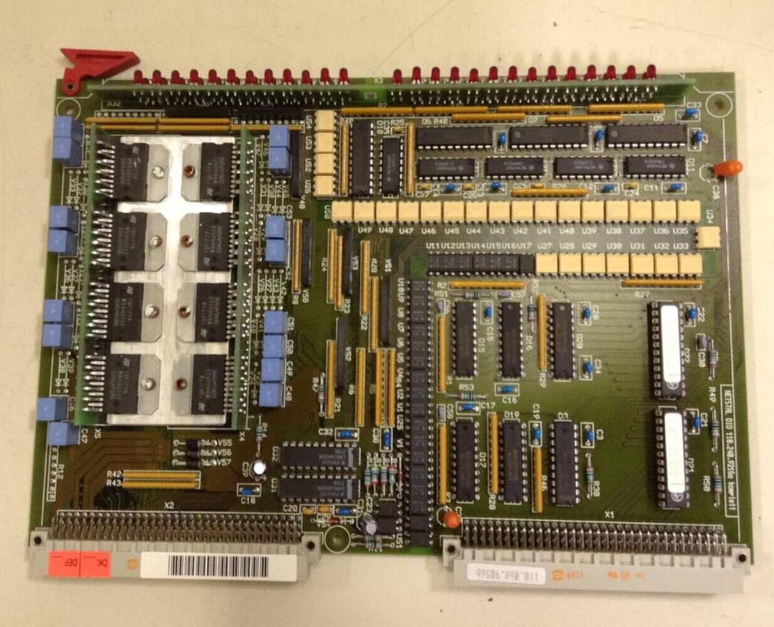 Used NETSTAL Circuit Board DIO 110.2409216A USED
