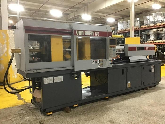 Used VAN DORN DEMAG 170 Ton Injection Mold Machine 170HT14 USED