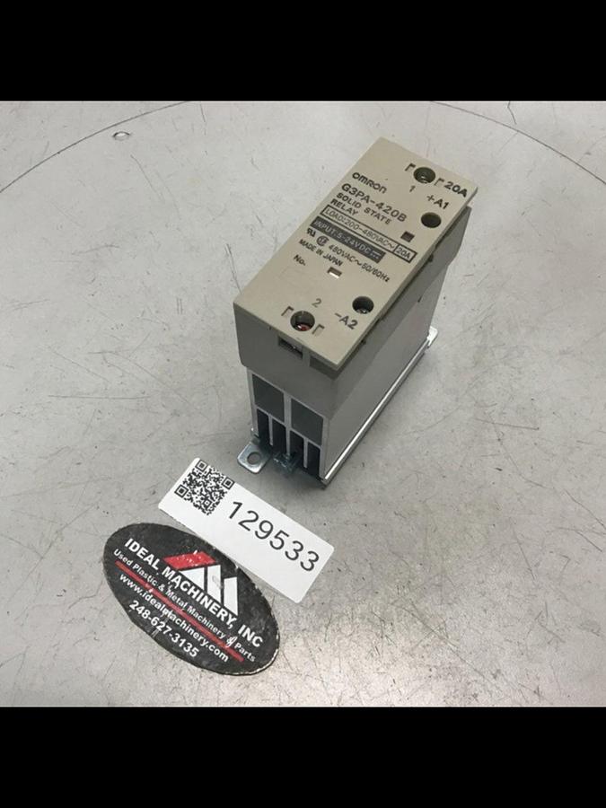 Used OMRON Solid State Relay G3PA-420B Used 