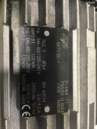 Used SYSKO CORPORATION Pump & 3 PH Motor CY-4281.0069 #125322