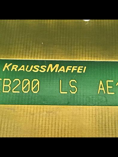 Used KRAUSS MAFFEI Circuit Board IB200 BS AE1 Used