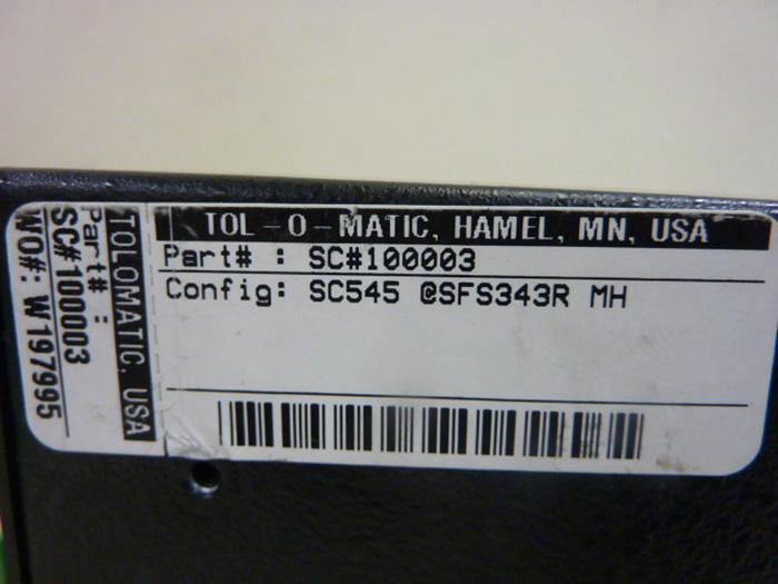 Used TOL O MATIC Microstepping Controller 3600-0000 #48507