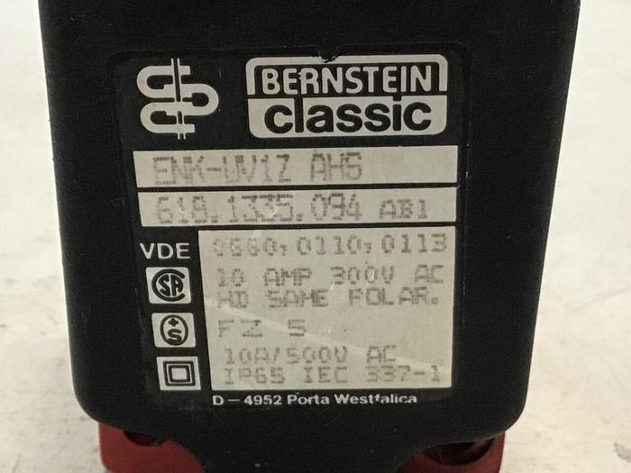 Used BERNSTEIN Limit Switch ENK-UV1Z AHS #121375