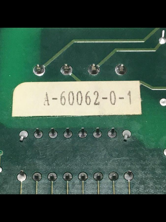 Used BARBER COLMAN Circuit Board A-60062-0-1 USED