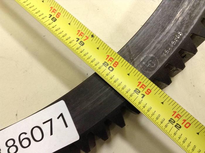 Used VAN DORN DEMAG  Bullard Gear 84574266 Used