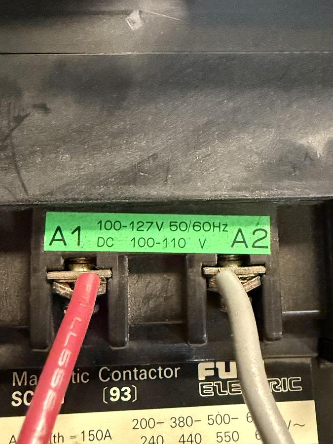 Used FUJI ELECTRIC Contactor SC-5N (93) #138663