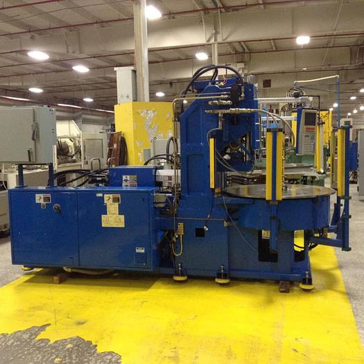 Used 2000 NEWBURY 80VTCR4 INJECTION MOLDING MACHINE USED