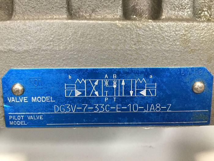 Used TOKIMEC Vickers Pilot Valve DG3V-7-33C-E-10-JA8-Z USED