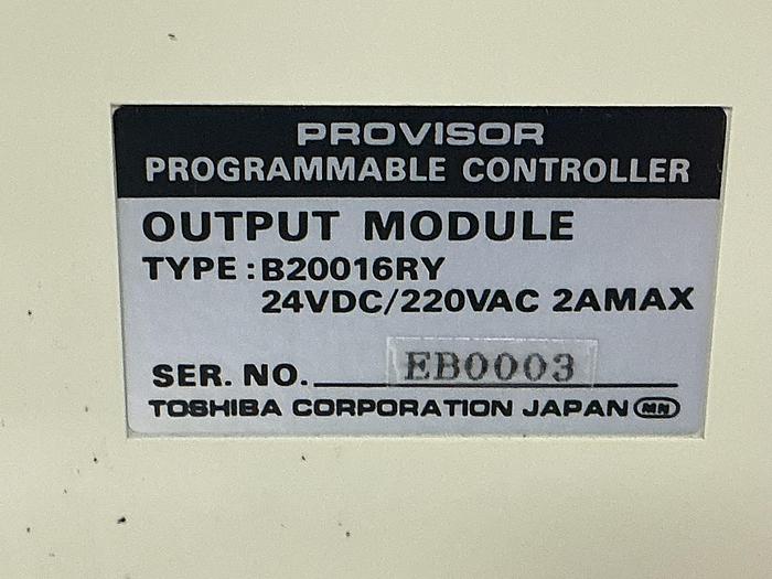 Used TOSHIBA B20016RY