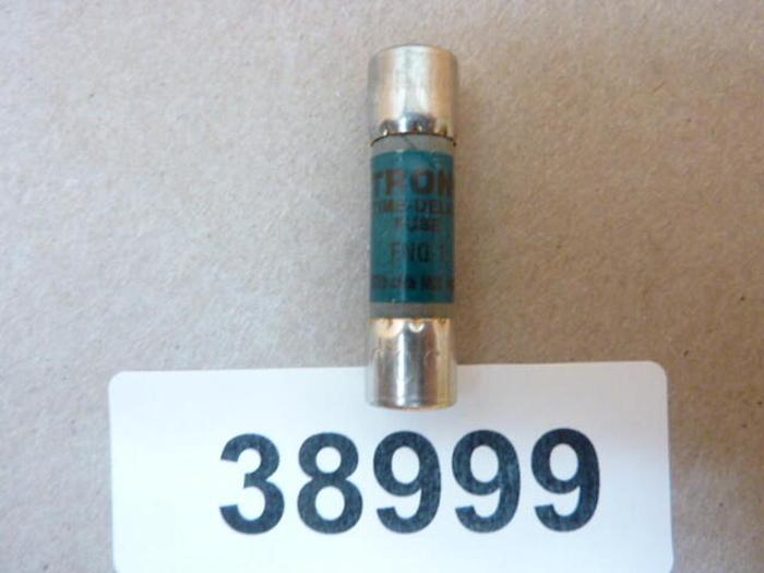 Used TRON / BUSSMANN 1 Amp Fuse FNQ-1 #38999