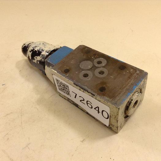 Used VICKERS Relief Valve CVGC 3 W 125 10 #72640