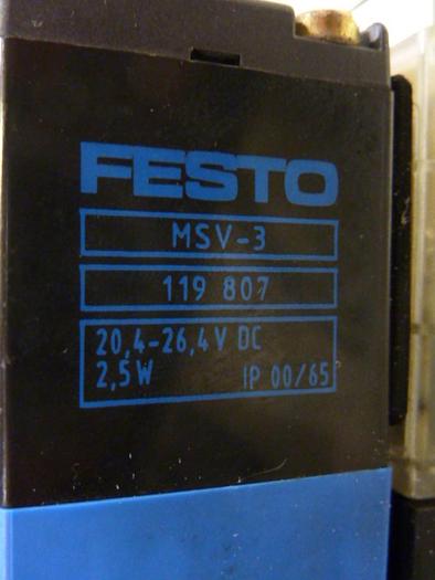 Used FESTO Control Block / Valve Terminal IFB8-02 #52837