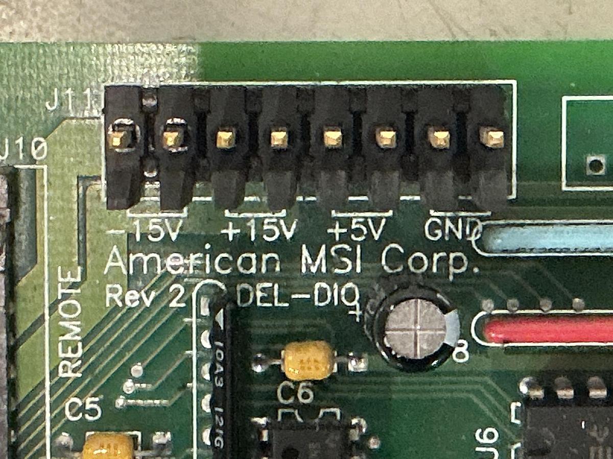 Used AMERICAN MSI CORPORATION DEL-DIO258