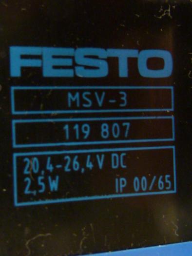 Used FESTO Control Block / Valve Terminal IFB8-02 #52877