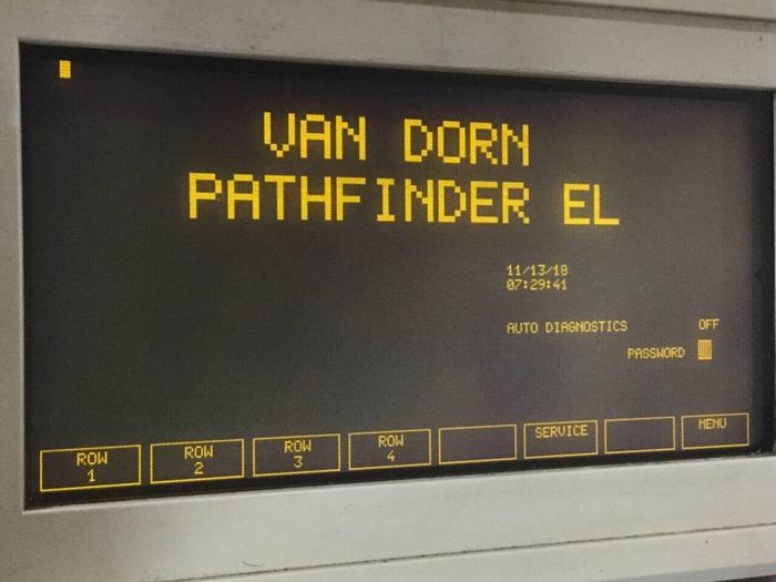 Used VAN DORN OP 398K Pathfinder Operator Control 6ES5398-0KB12 USED