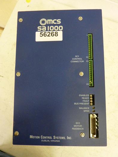 Used MCS Servo Amplifier SA-1000 Used