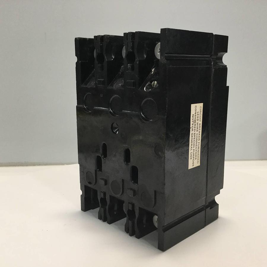 Used GENERAL ELECTRIC / GE 70 Amp Circuit Breaker TED136070 Used