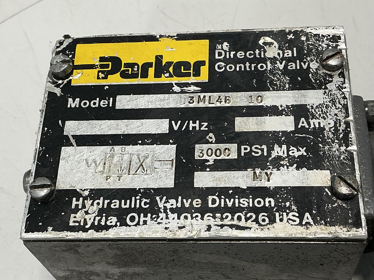 Used PARKER D3ML4B 10