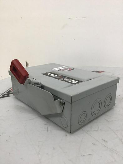 Used GENERAL ELECTRIC / GE 30 Amp Safety Switch TH3361 #125046
