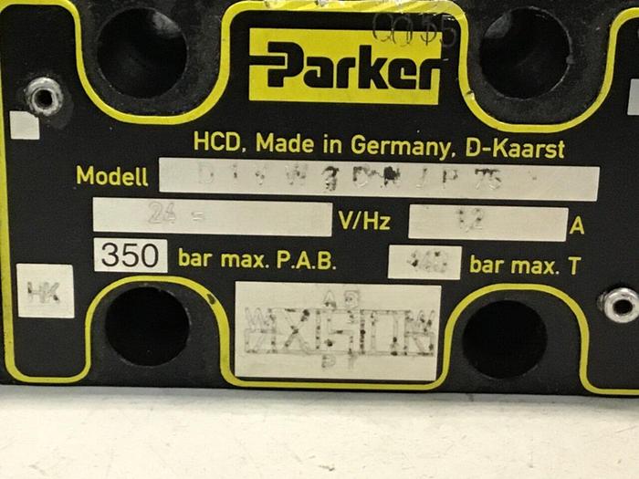 Used PARKER Valve D1VW3CNJP75 #130934