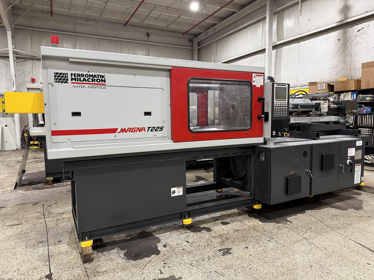 Used 2001 FERROMATIK MILACRON 225 Ton Injection Molding Machine MT225-10.6 USED #151881