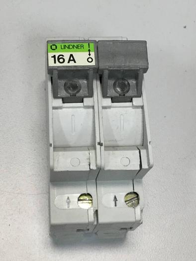 Used LINDNER 16 Amp Circuit Breaker 8490.1621 #98110