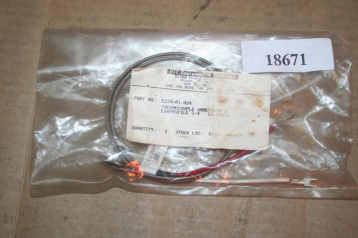 Used AIC Thermocouple 5334-A1-024 Used