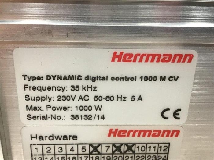 Used HERRMANN Welder Control Module 1000 1000MCV Used