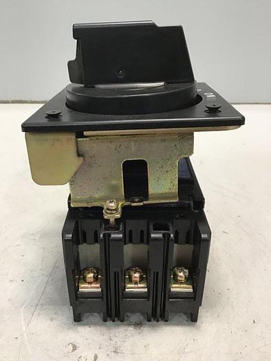 Used MITSUBISHI 50 Amp Breaker w/ Switch NF50-CP #138655