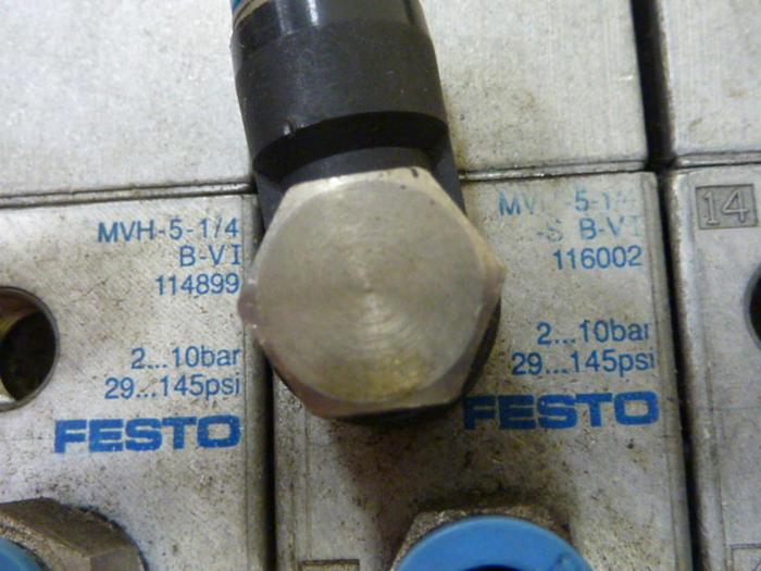 Used FESTO Control Block / Valve Terminal IFB8-02 #52852