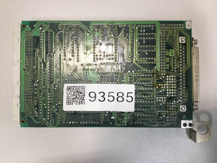 Used BACHMANN ELECTRONIC Circuit Board AIO 500 100 #93585