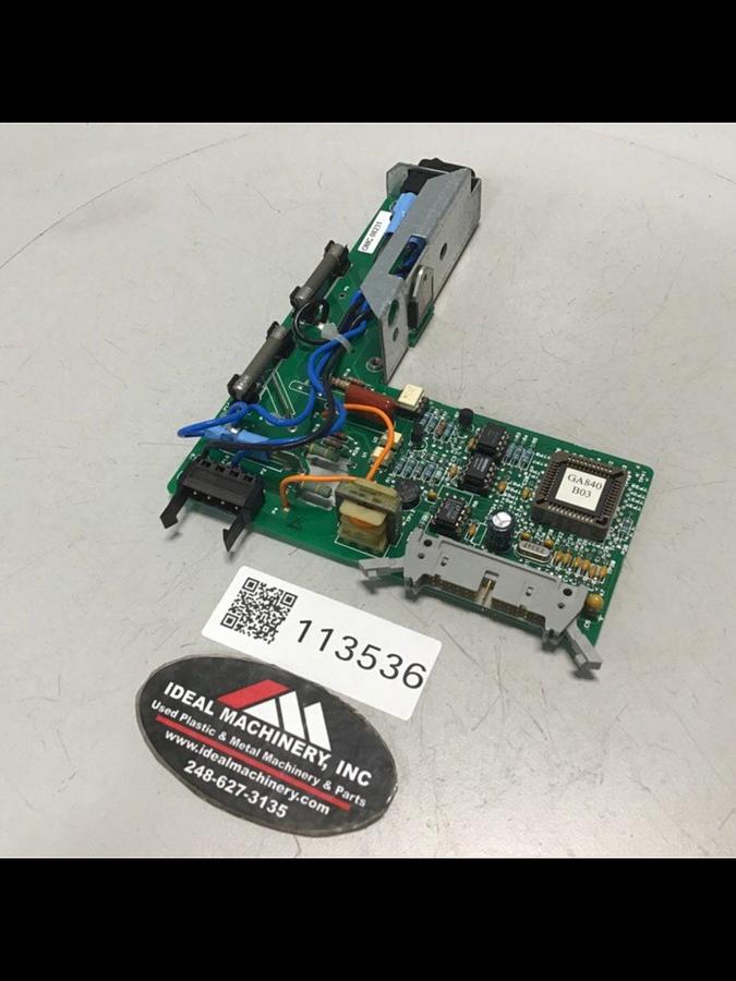 Used GAMMAFLUX Hot Runner Output Board GA-110-B-00 USED