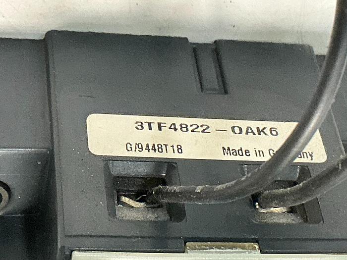 Used SIEMENS 3TF4822-OAK6