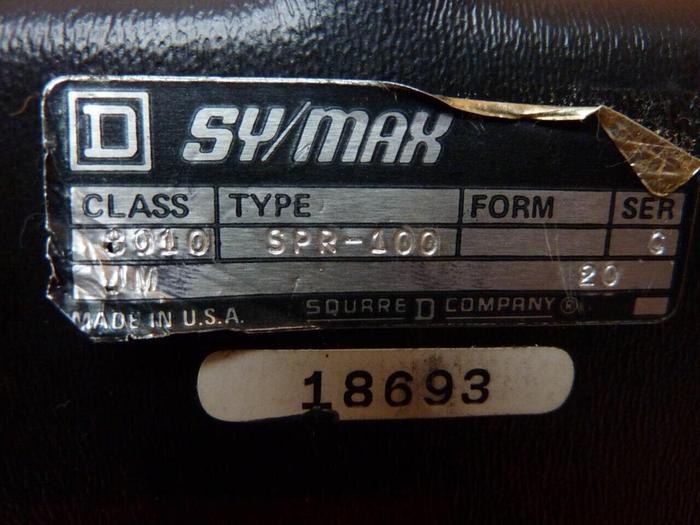 Used SQUARE D Programming Terminal 8010 SPR-100 #25227