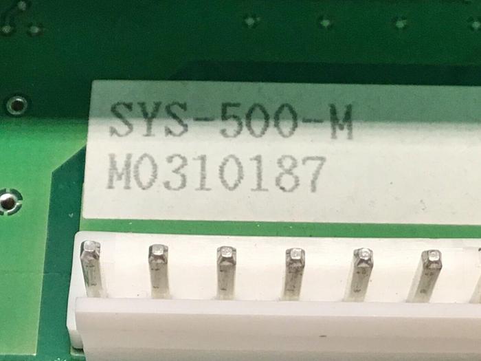 Used SYSCO Control Panel SYS-500 #125367