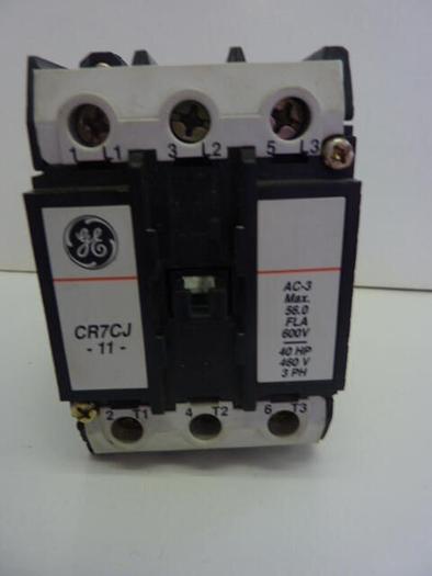 Used GENERAL ELECTRIC / GE Contactor CR7CJ Used