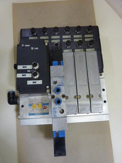 Used FESTO Control Block / Valve Terminal IFB8-02 #52682