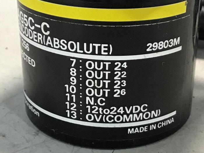 Used OMRON Rotary Encoder E6CPAG5CC #119996