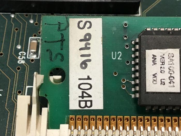 Used VAN DORN Analog Circuit Board 330025 PC330-025 Used