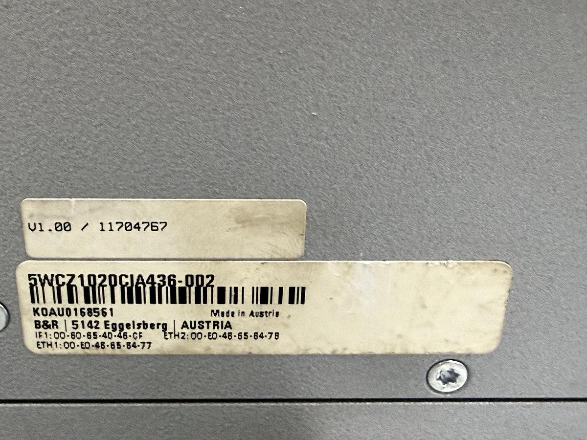 Used MILACRON MOSAIC+ Operator Panel 5WCZ1020CIA436-002