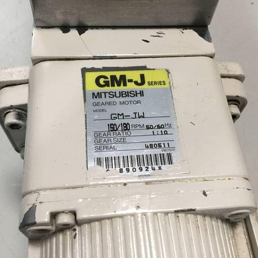 Used MITSUBISHI Geared Motor w/ Feed Throat Slide GM-JW USED