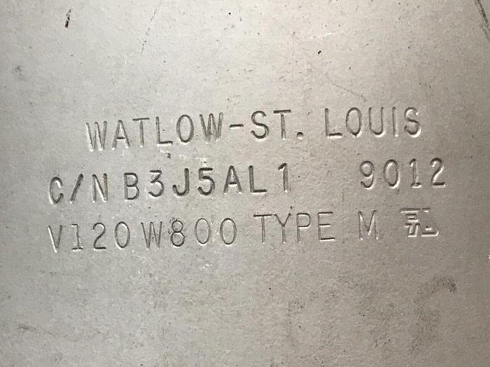 Used WATLOW 800 Watt Heater Band B3J5AL1 #126436