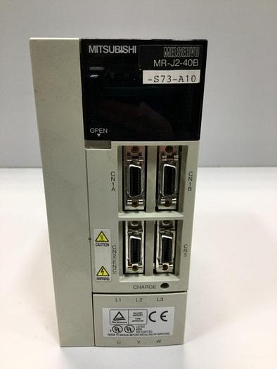 Used MITSUBISHI AC Servo Drive MR-J2-40B-S73-A10 #100783