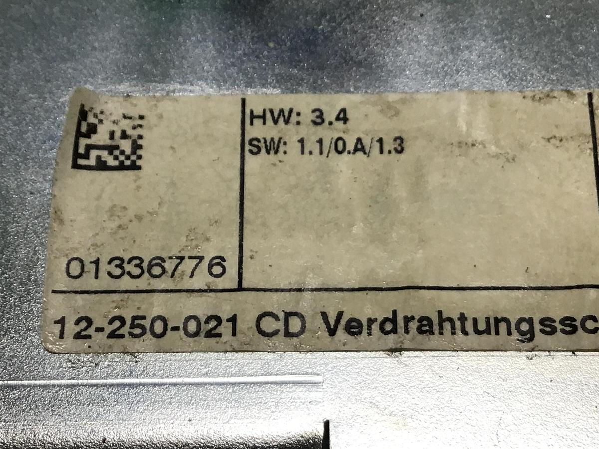 Used SIGMATEK 12-250-021 Base Plate/ Back Panel CM5V020 USED #136462