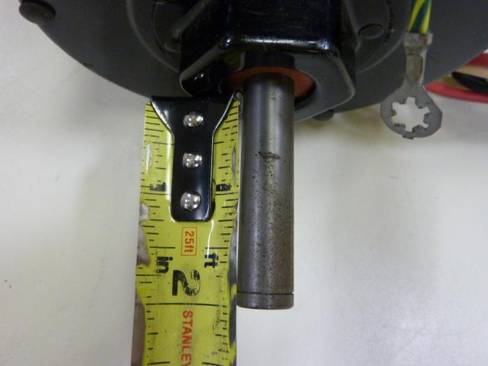 Used FASCO 1/8 HP Double Shaft Motor 7176-2325 #55921