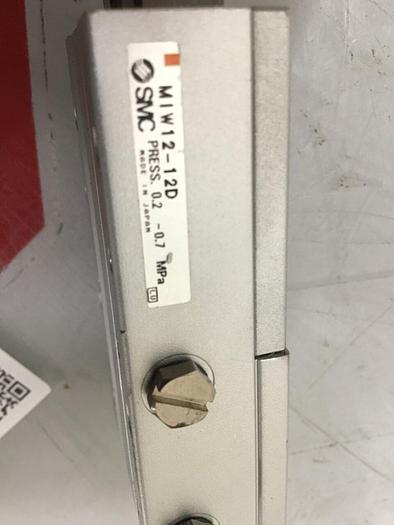 Used SMC Slider Guide Cylinder MIW12-12D #118687