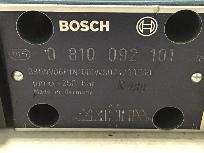 Used BOSCH Valve 0 810 092 101 #142047