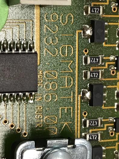 Used SIGMATEK Circuit Board VDMA-INTERFACE 01-250-011-D USED #139485