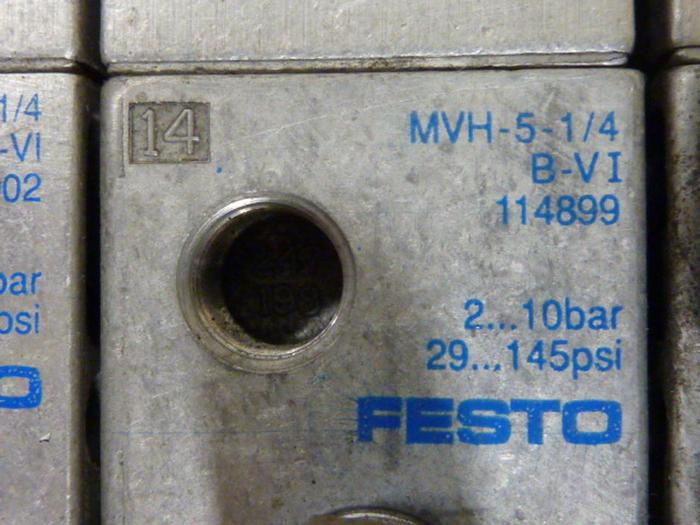 Used FESTO Control Block / Valve Terminal IFB8-02 #52826